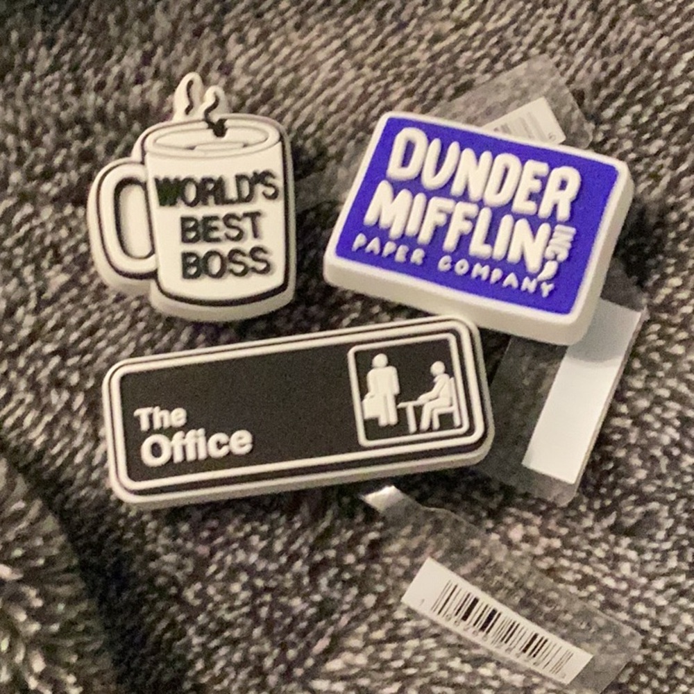 The Office Crocs Jibbitz Charms Set